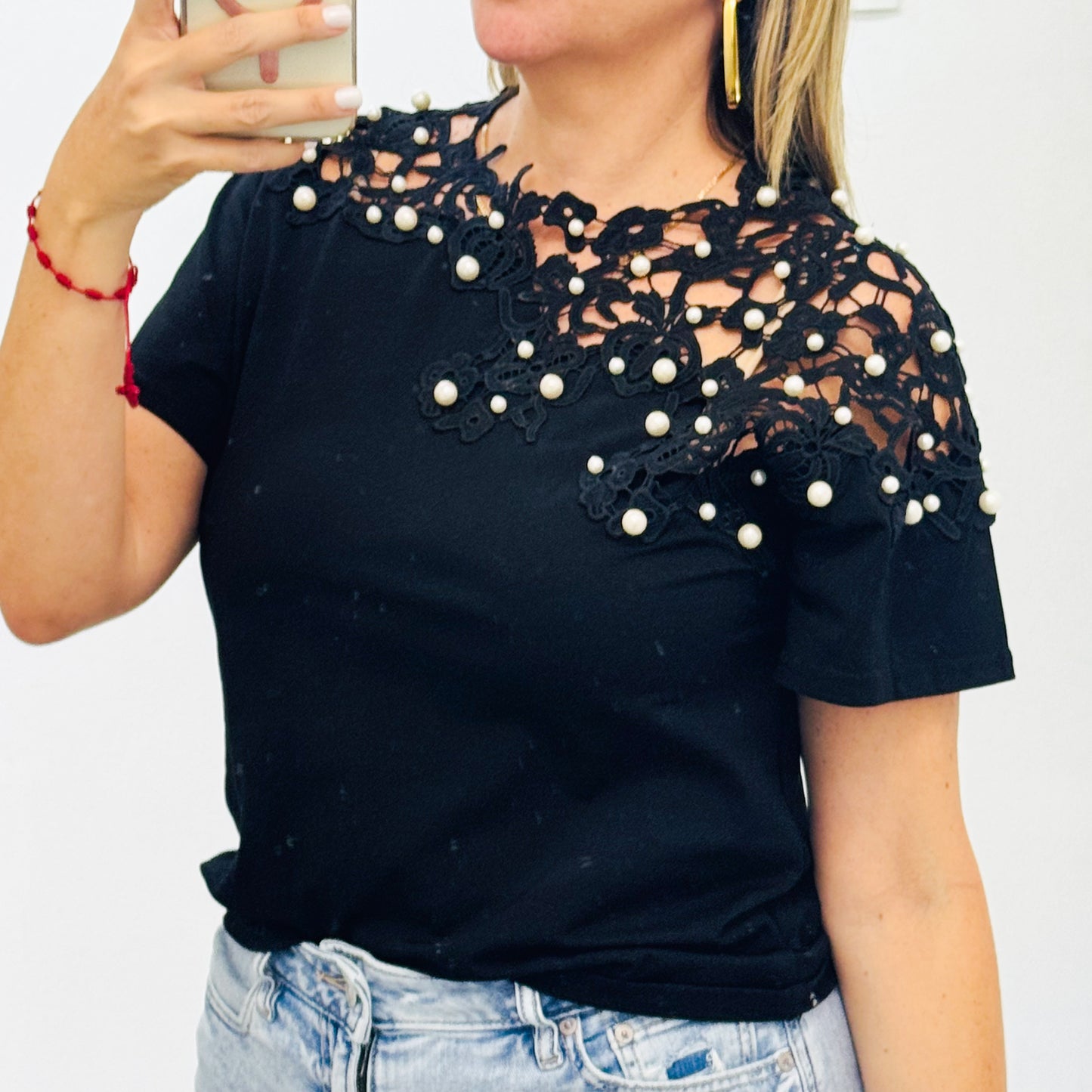 Black shirt