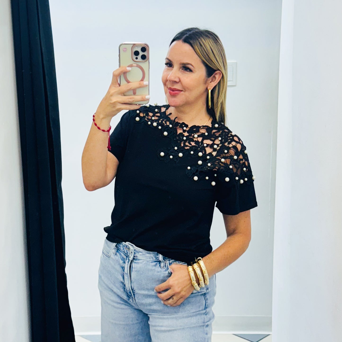Black shirt