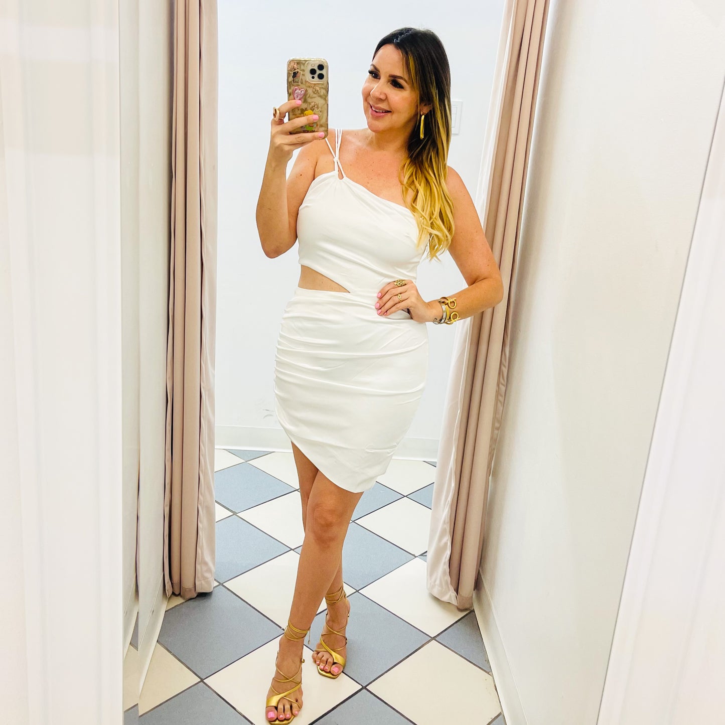 White dress