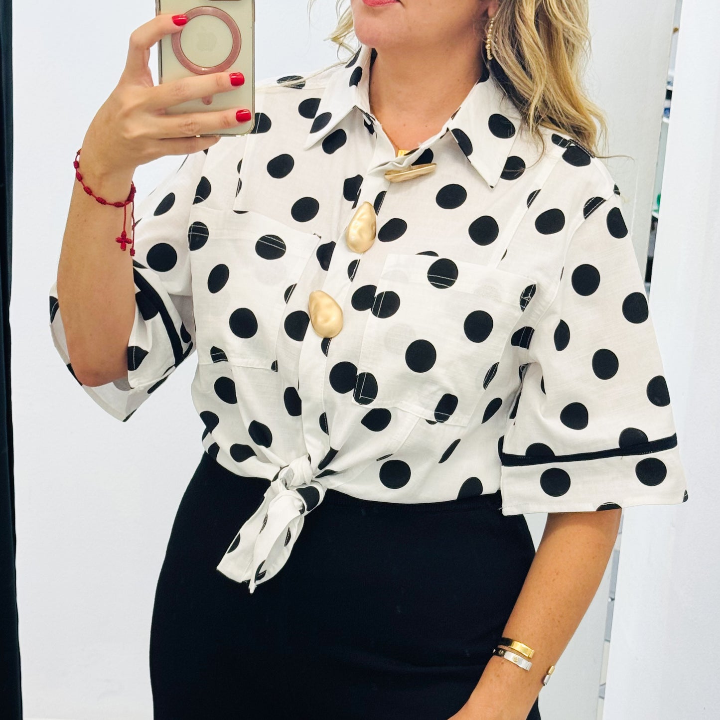 Polkadots Blouse