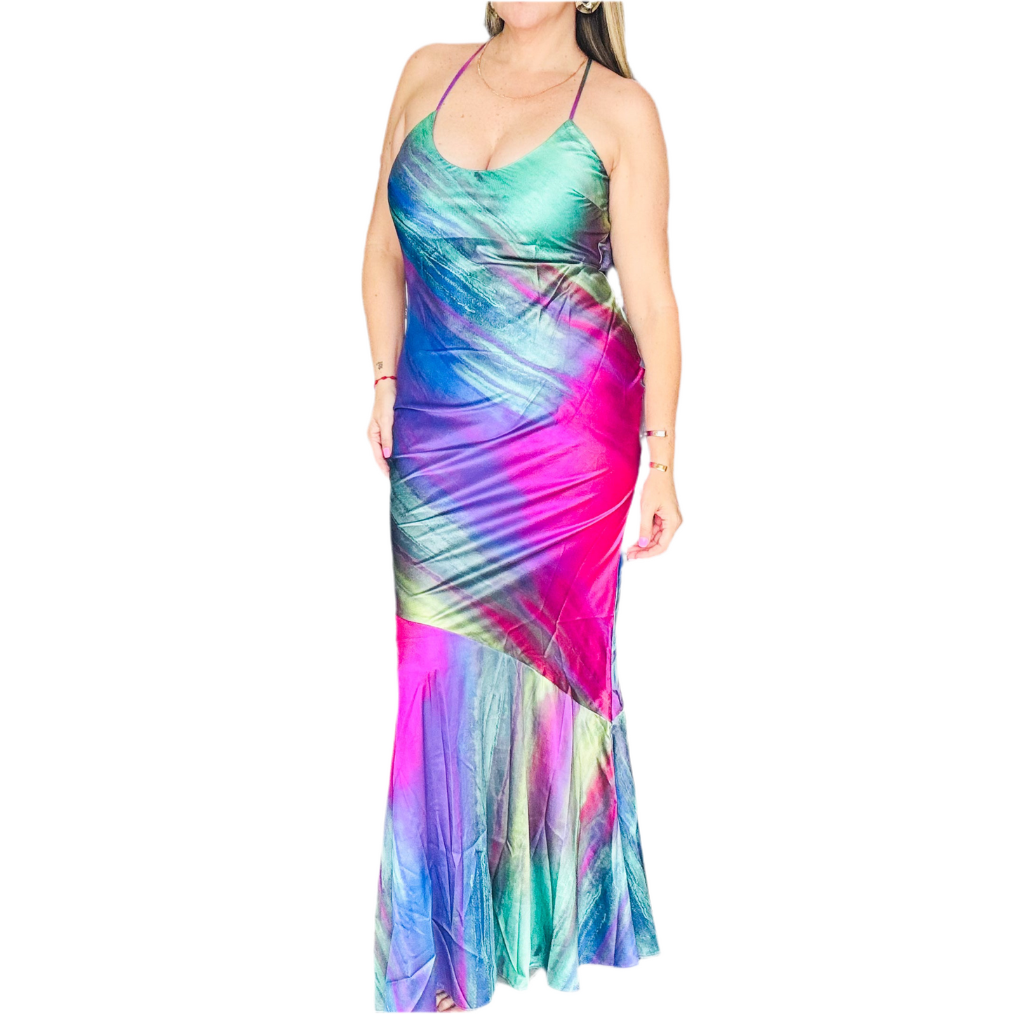 Satin Dress