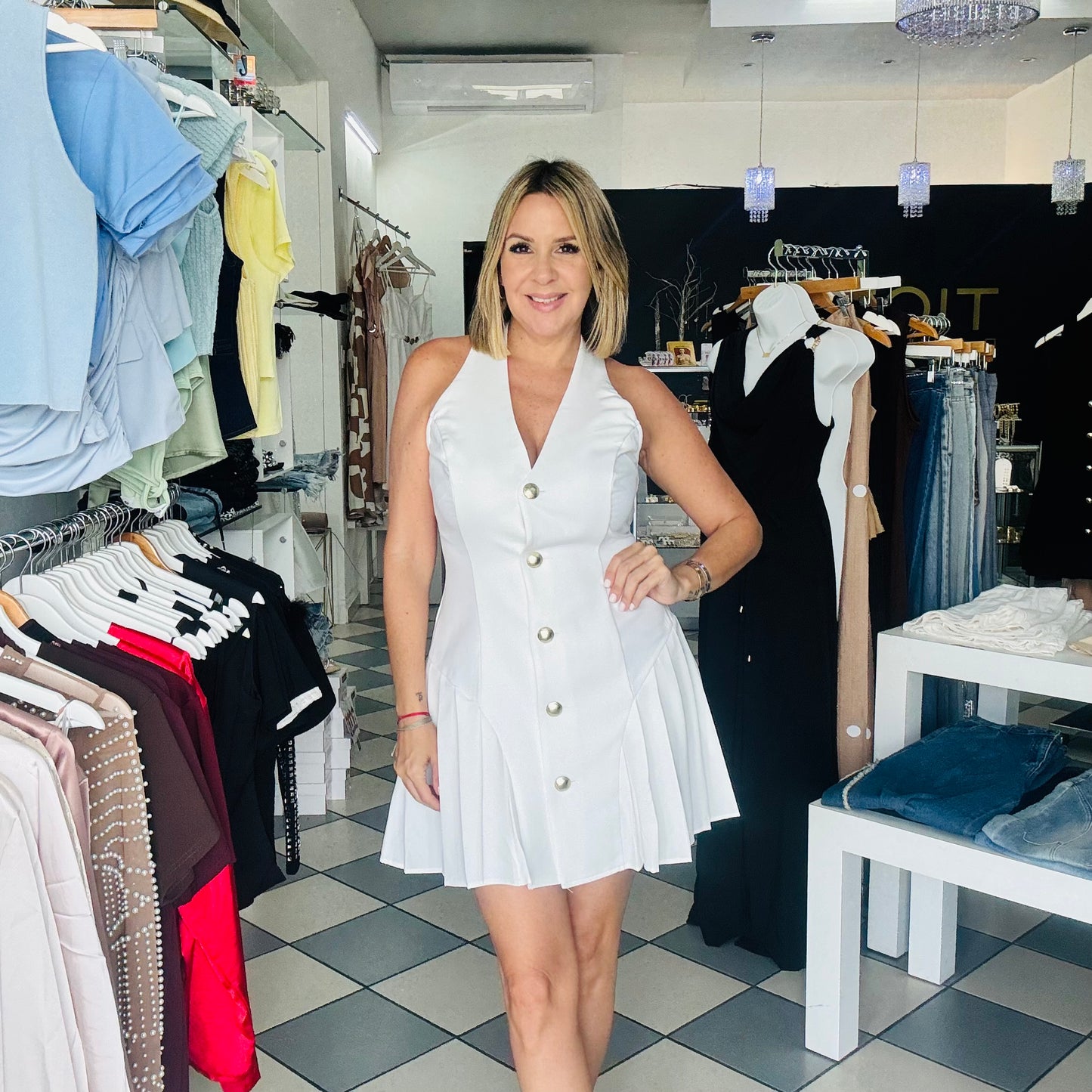 White Tennis Dress