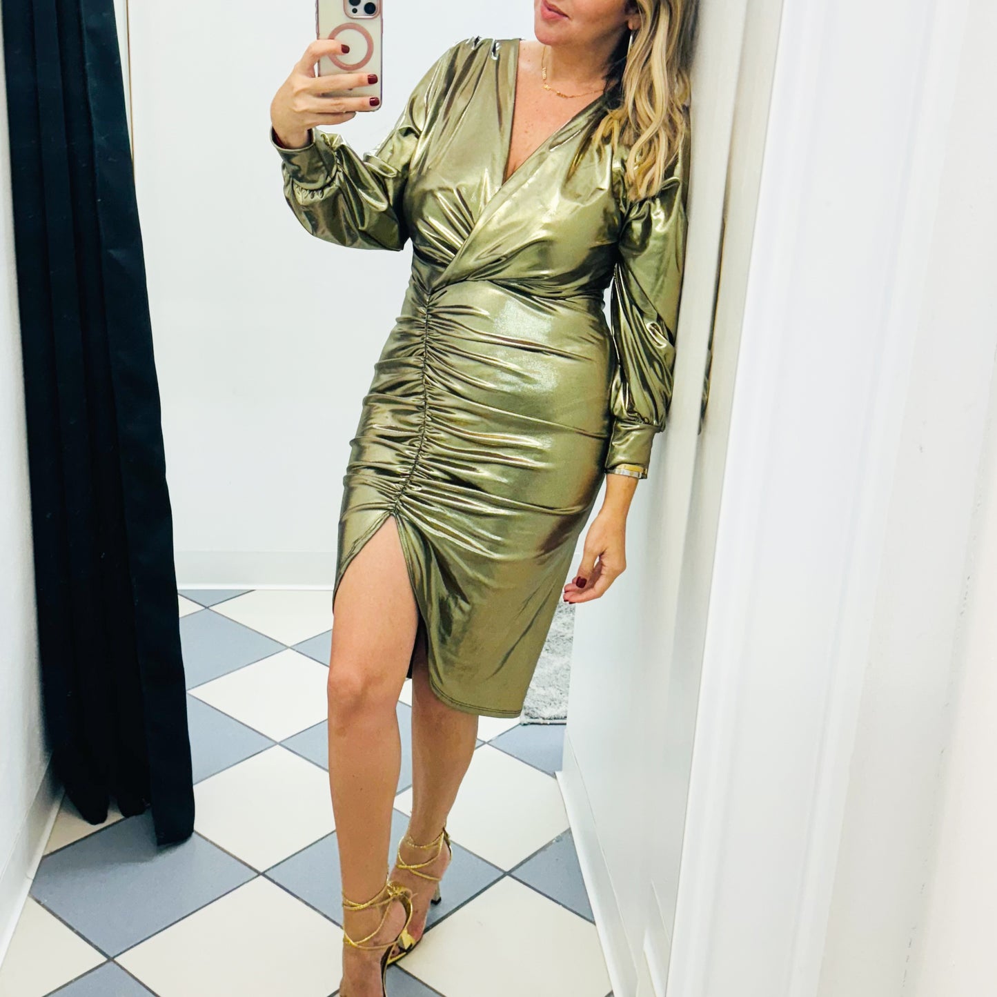 Metallic Dress