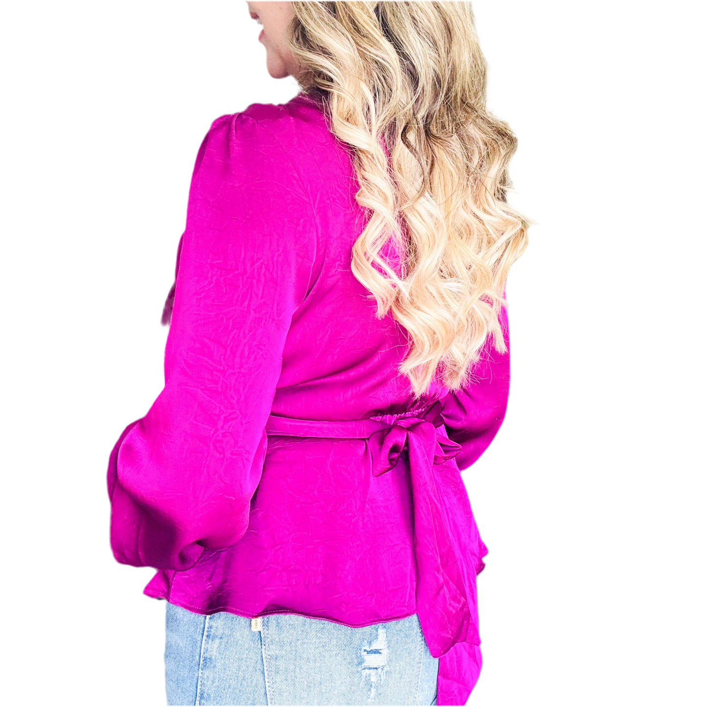 Magenta Blouse