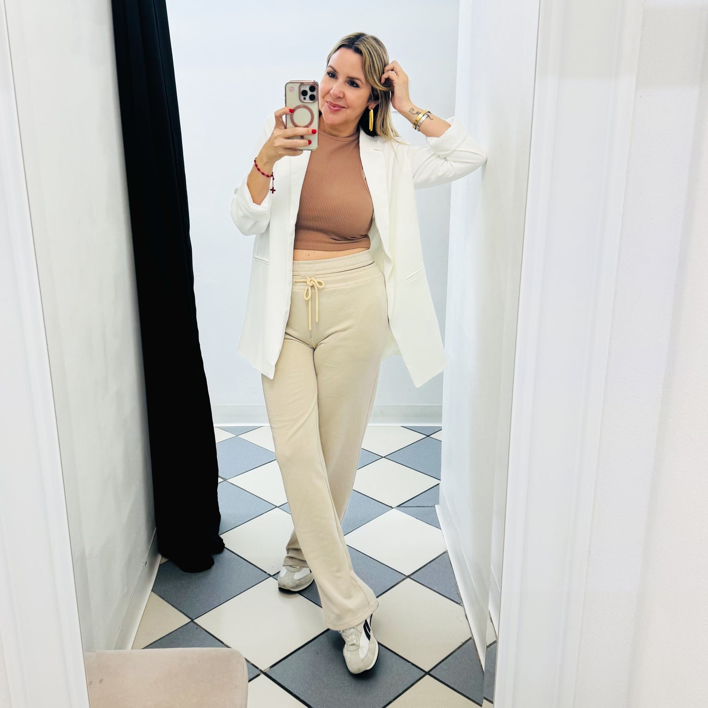 White Blazer