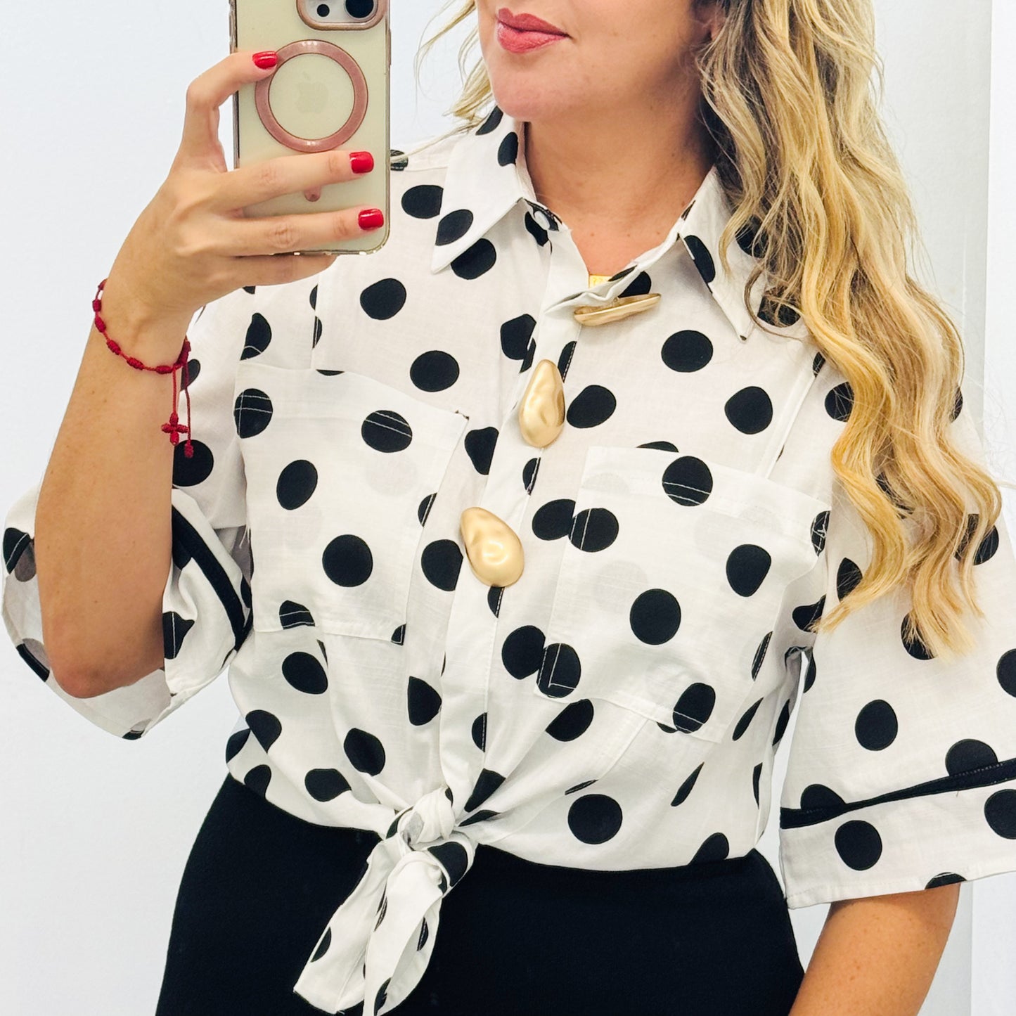 Polkadots Blouse