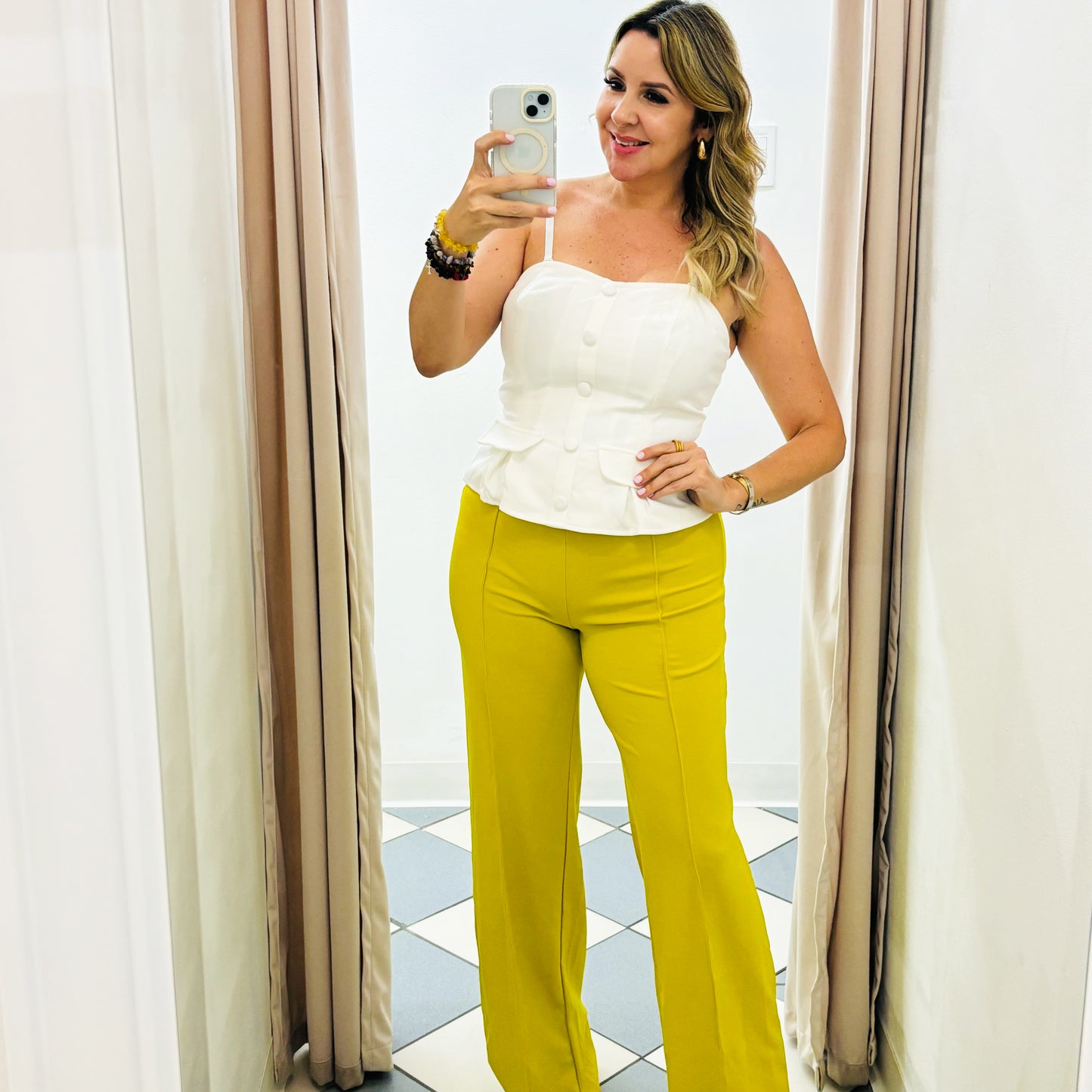 Mustard pant