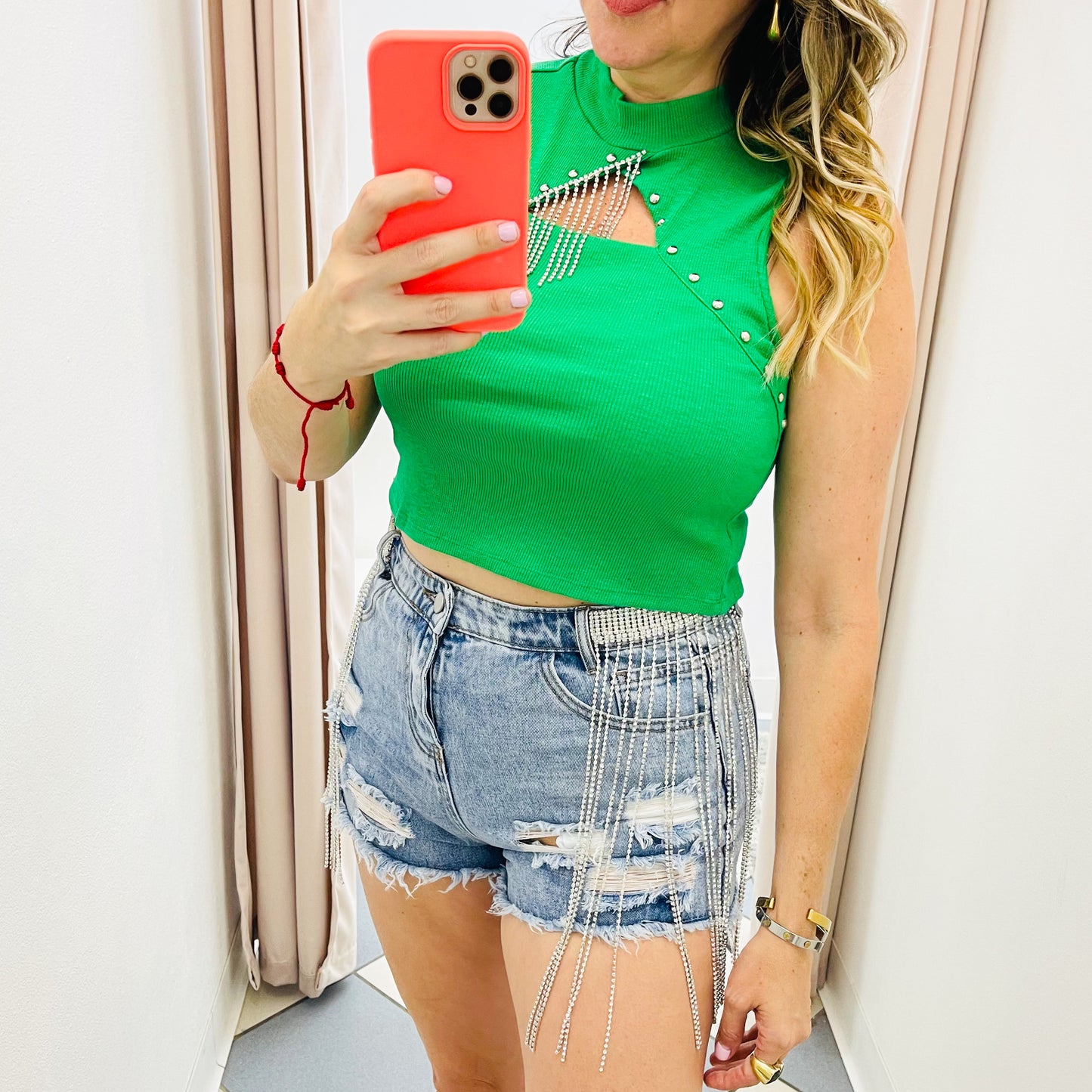 Denim short