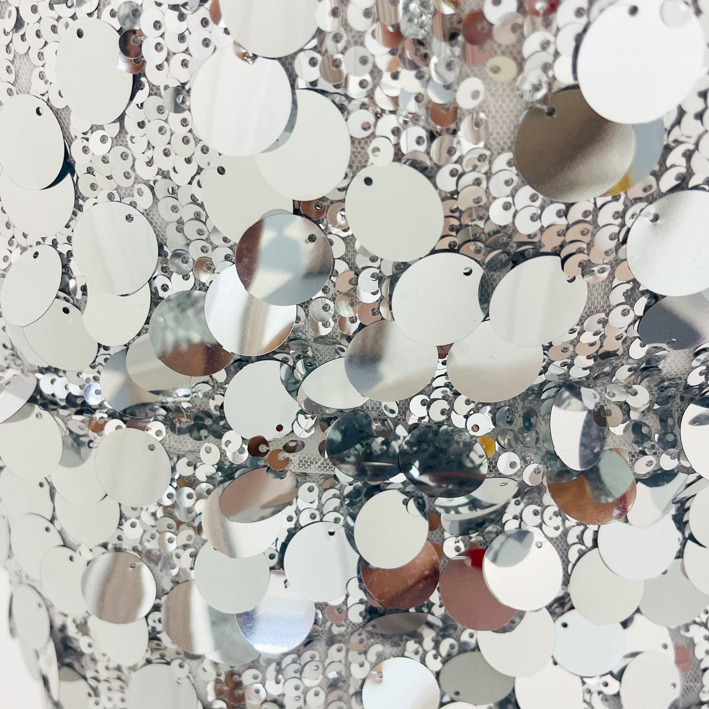 Sequin Silver Dress