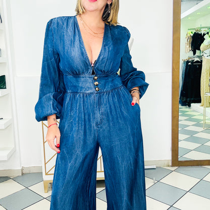Denim Jumpsuit