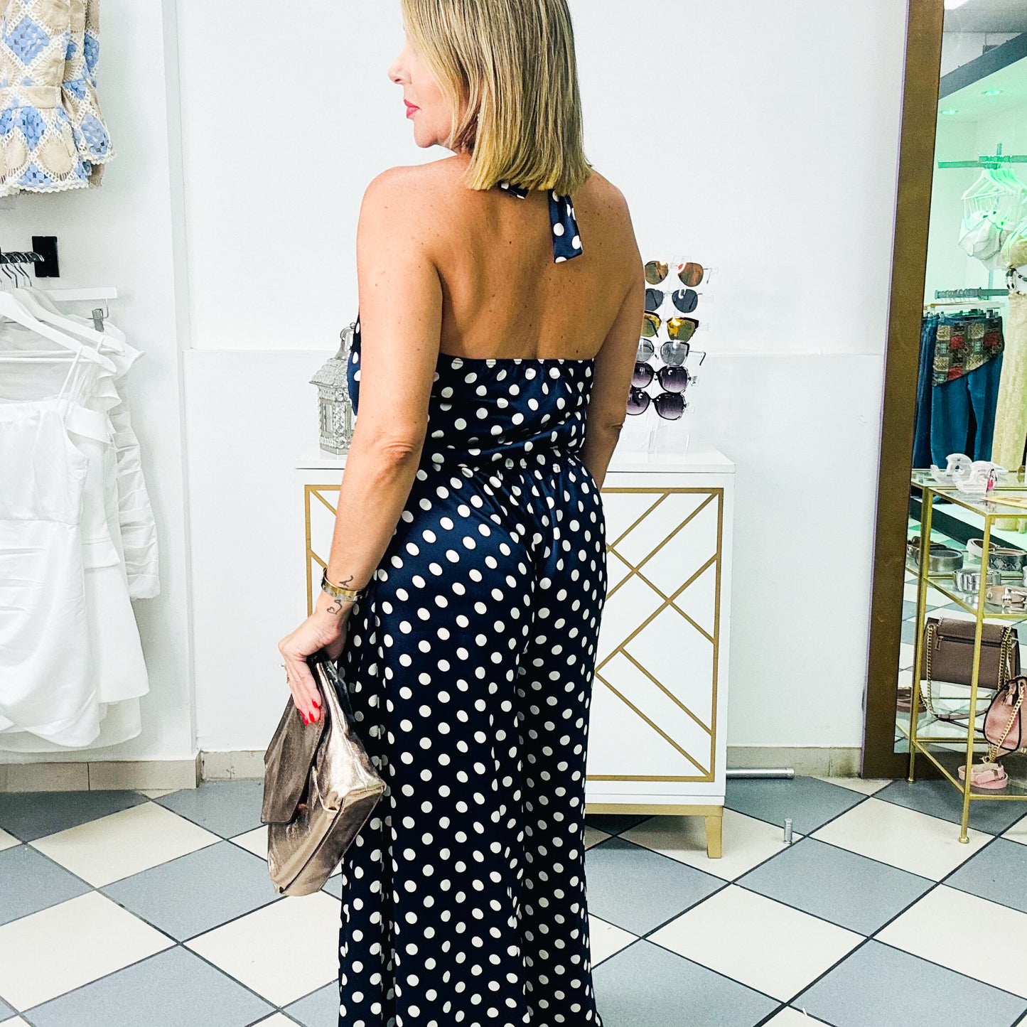 Polka Dots Blue Set