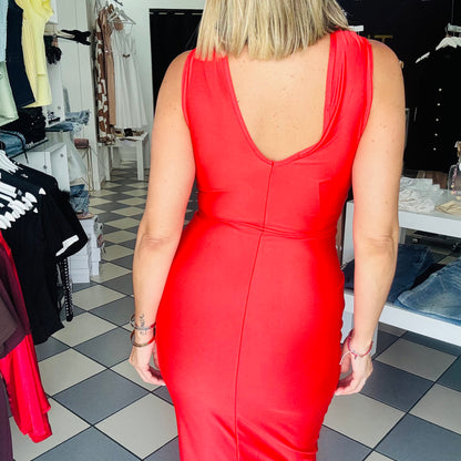 Chain Cutout Dress