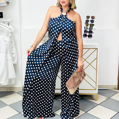 Polka Dots Blue Set