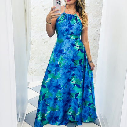 Blue Flowers Dress
