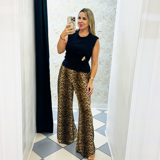 Animal Print Pant