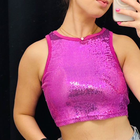 Sequin top