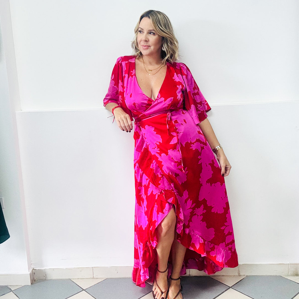 Floral Long Dress