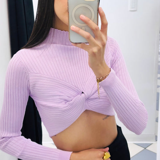 Basic Lilac Top