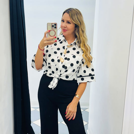 Polkadots Blouse