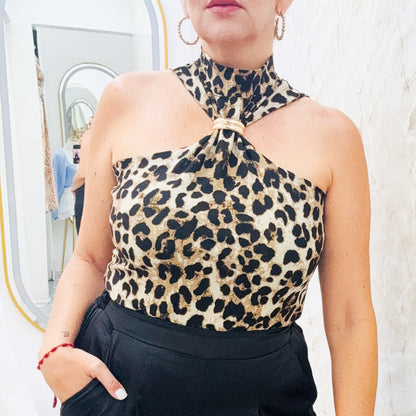 Animal Print Top