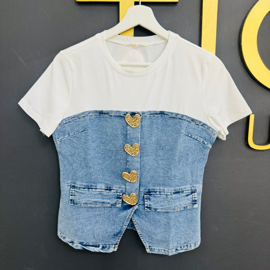 Denim Blouse