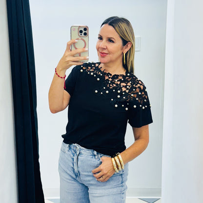 Black shirt