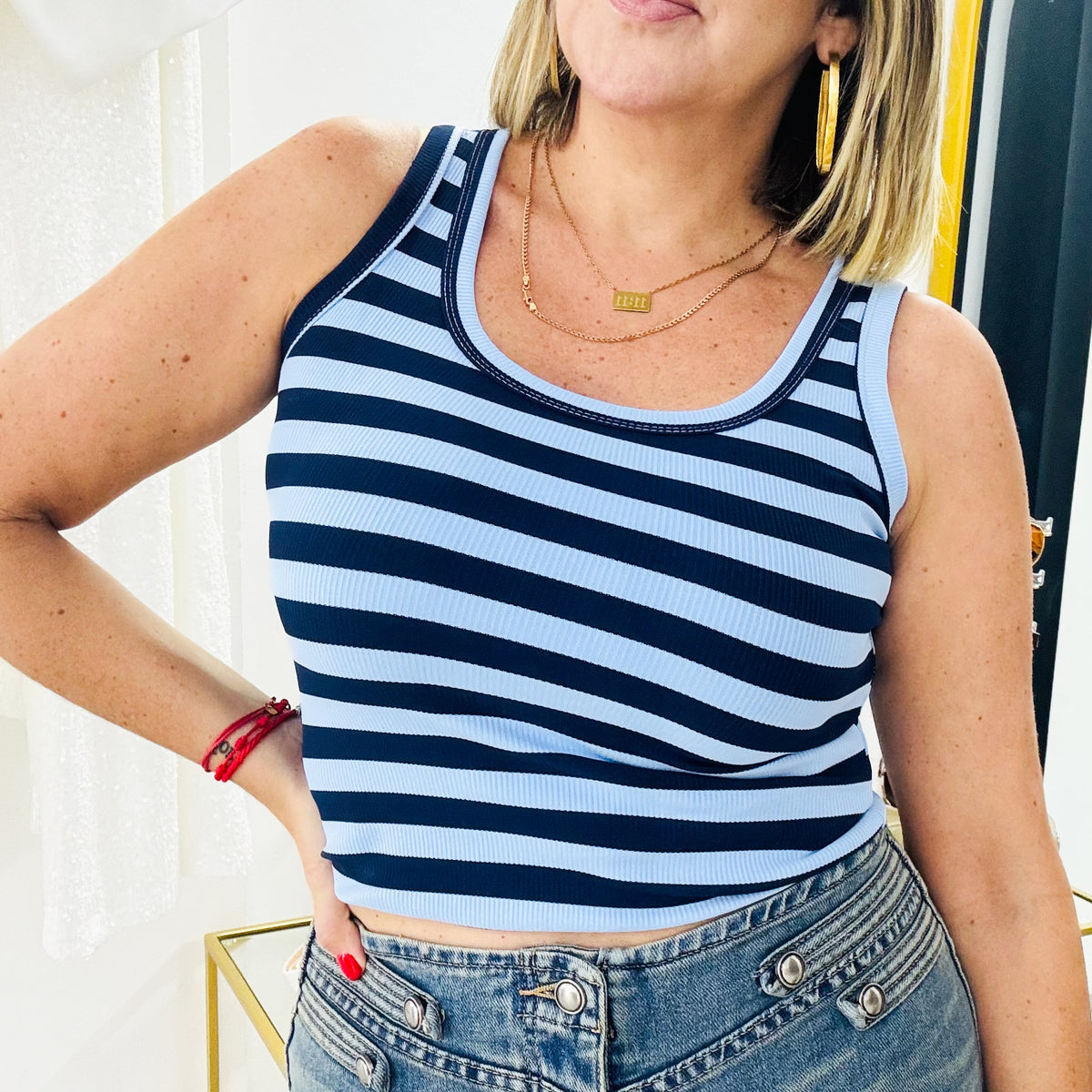Stripes Tank Top