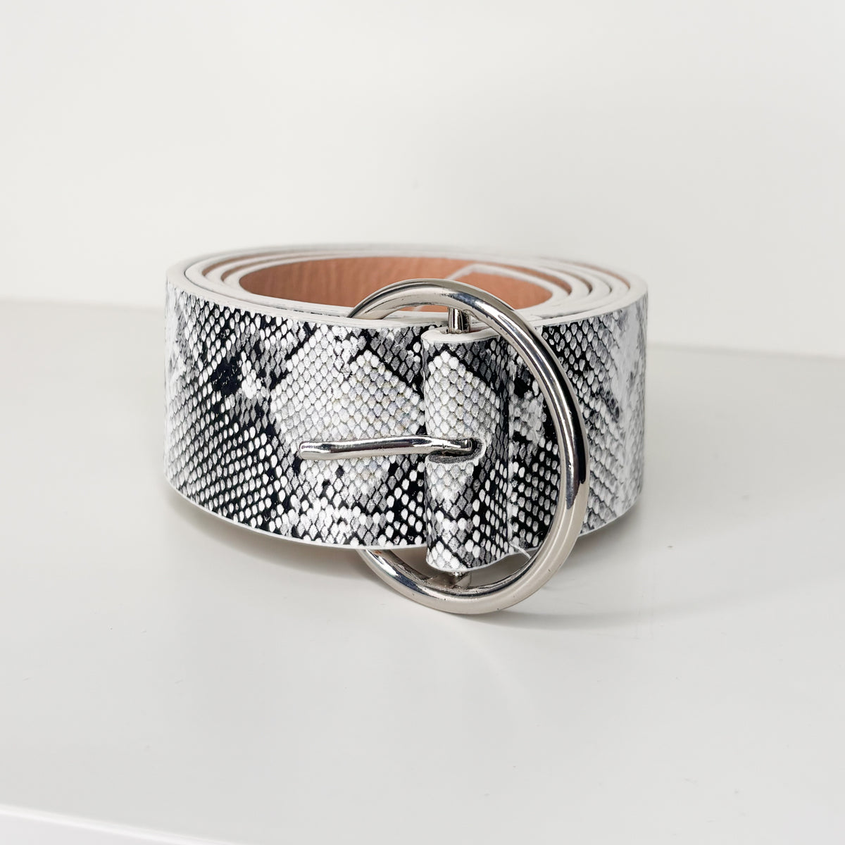 Snake Print Belt