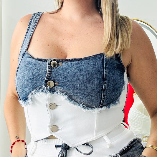 Denim Top