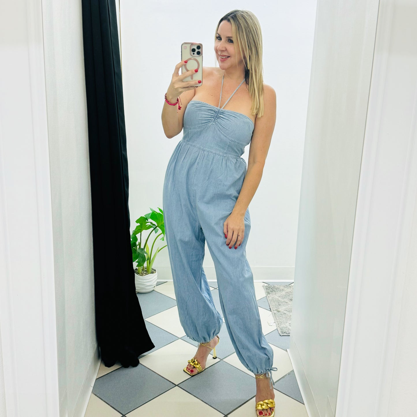 Denim Jumpsuit