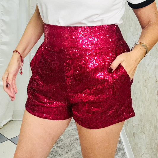 Sequin Shorts