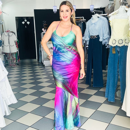 Satin Dress