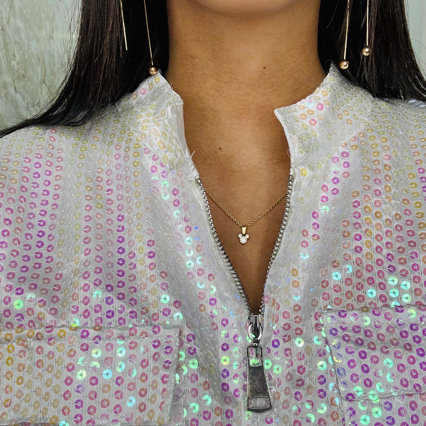 Sequin Blouse