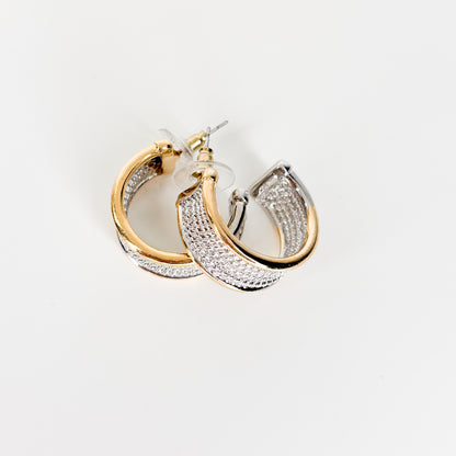 Two Tone Hoops