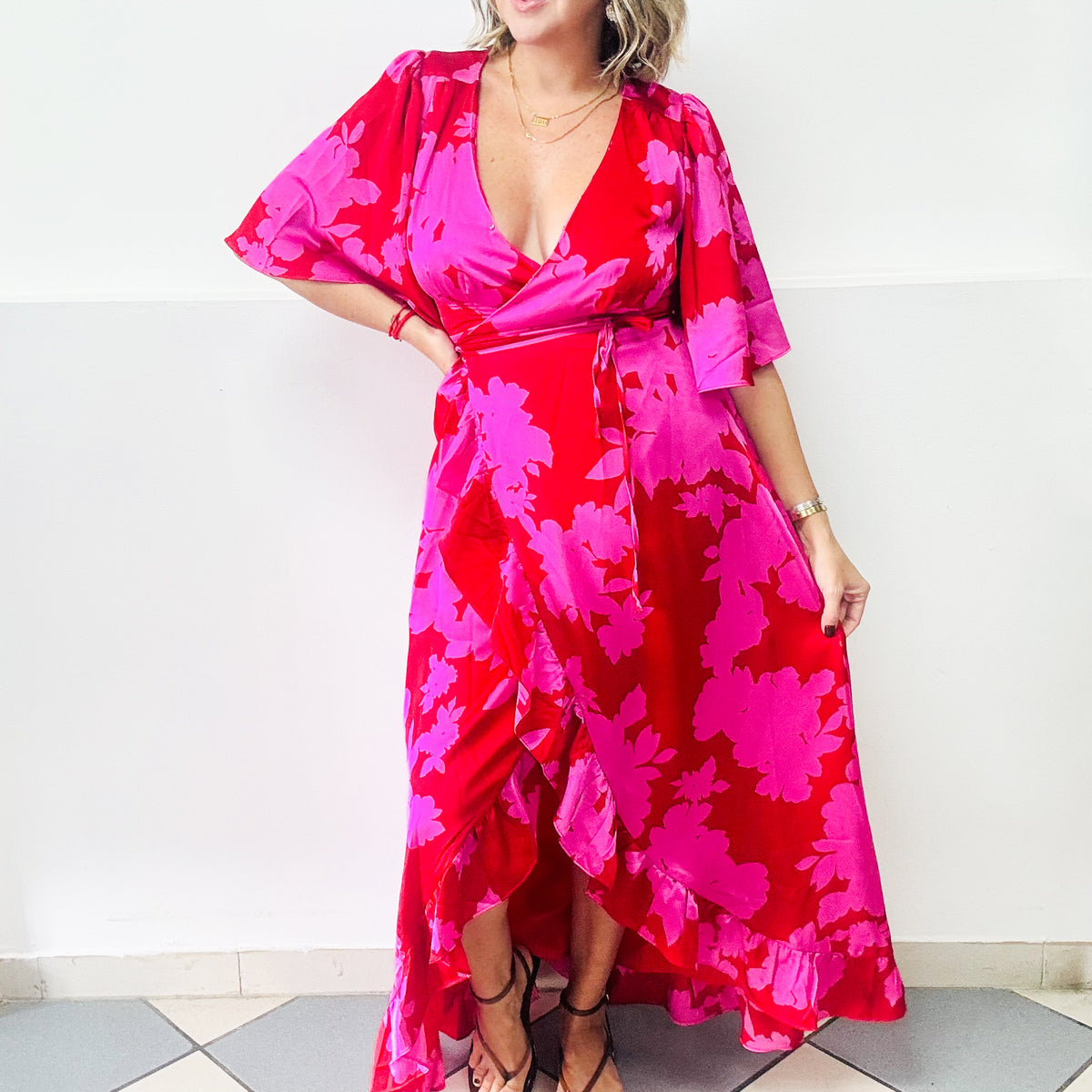 Floral Long Dress