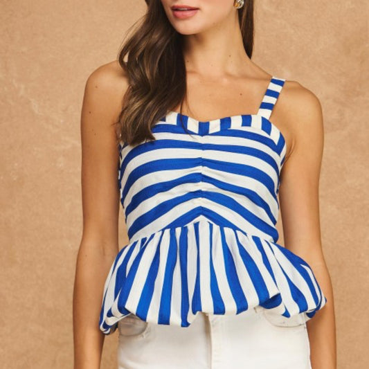 Blue Bubble  Top