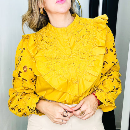 Mustard Blouse