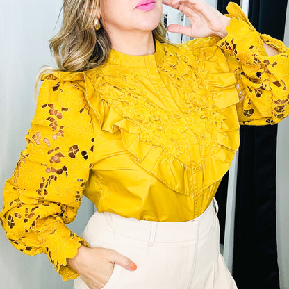 Mustard Blouse