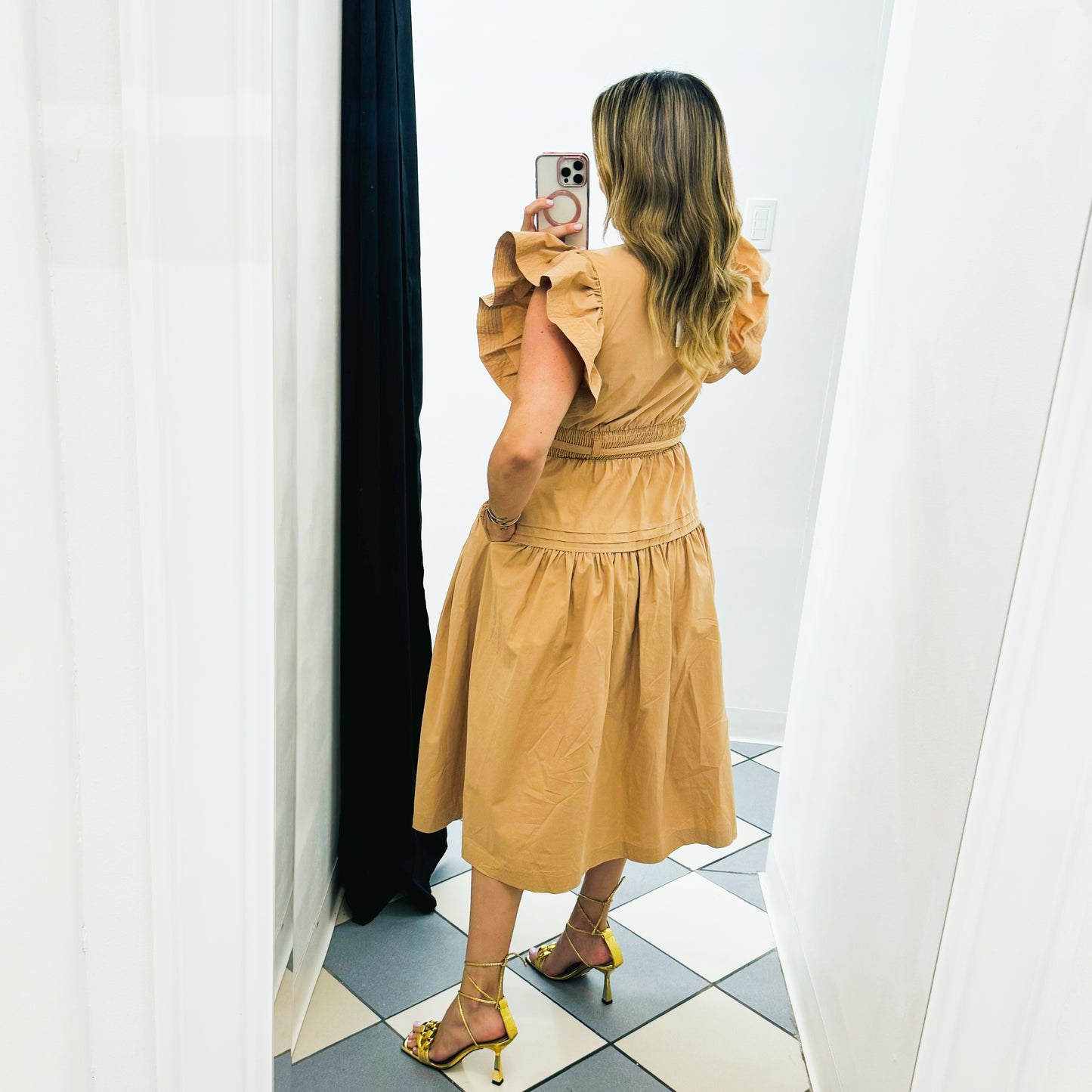 Oatmeal Midi Dress