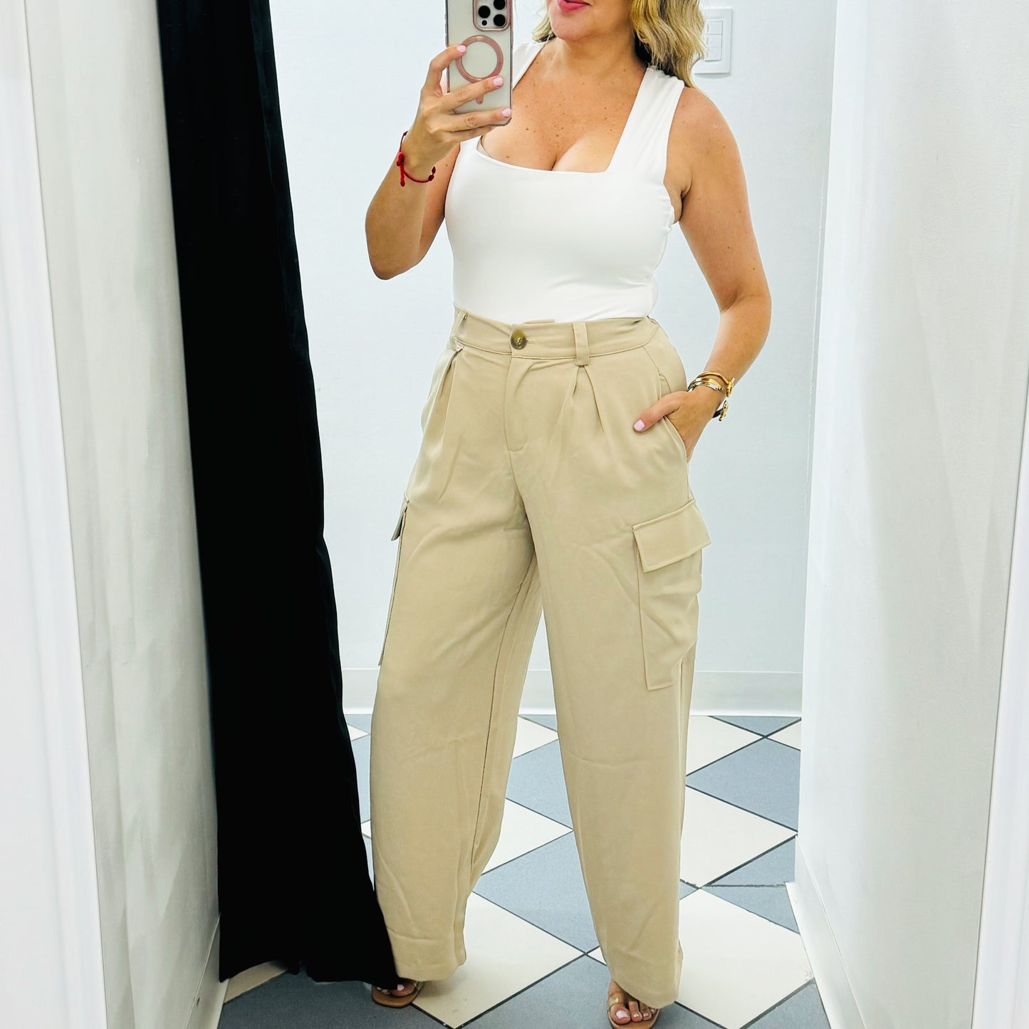 Tan Cargo Pant